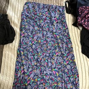 Lularoe maxi skirt size XL